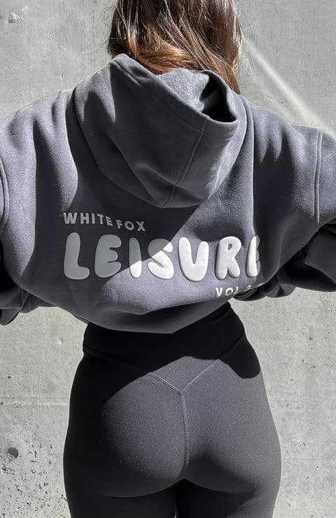 Sudadera Leisure White Fox