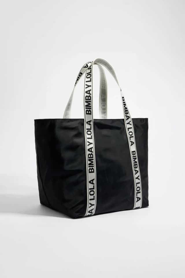 BOLSO BIMBA Y LOLA SHOPPER MAXI NEGRO