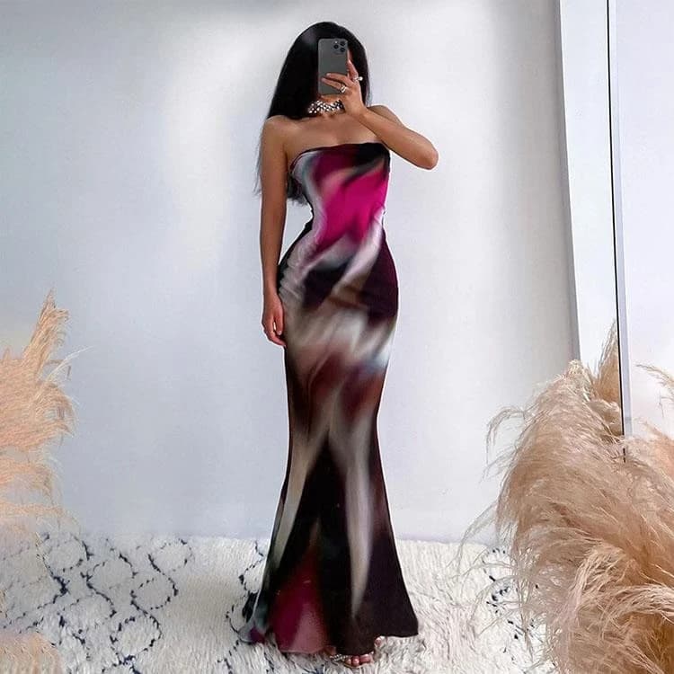 Product Vestido negro palabra de honor