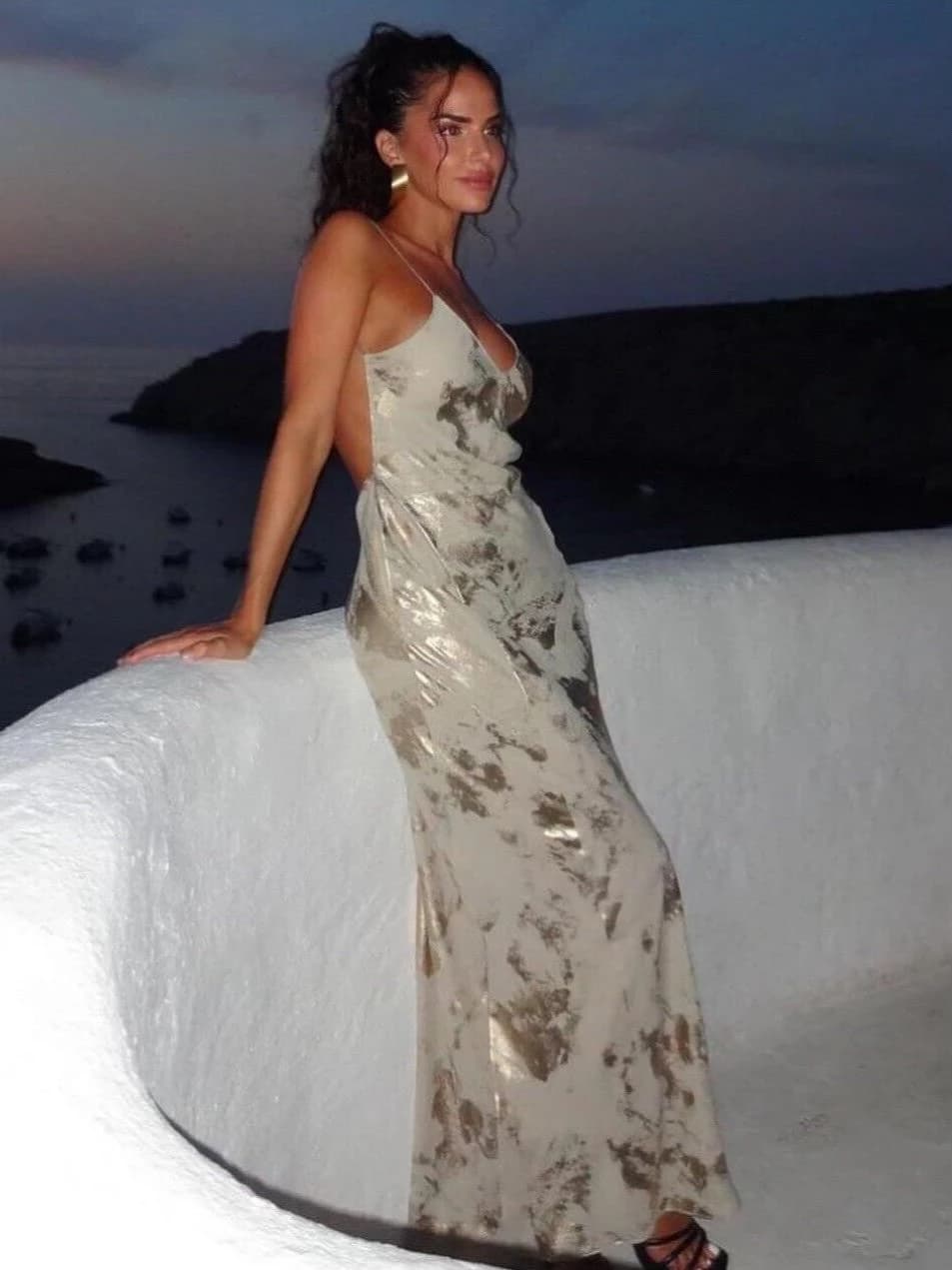 Product Vestido dorado