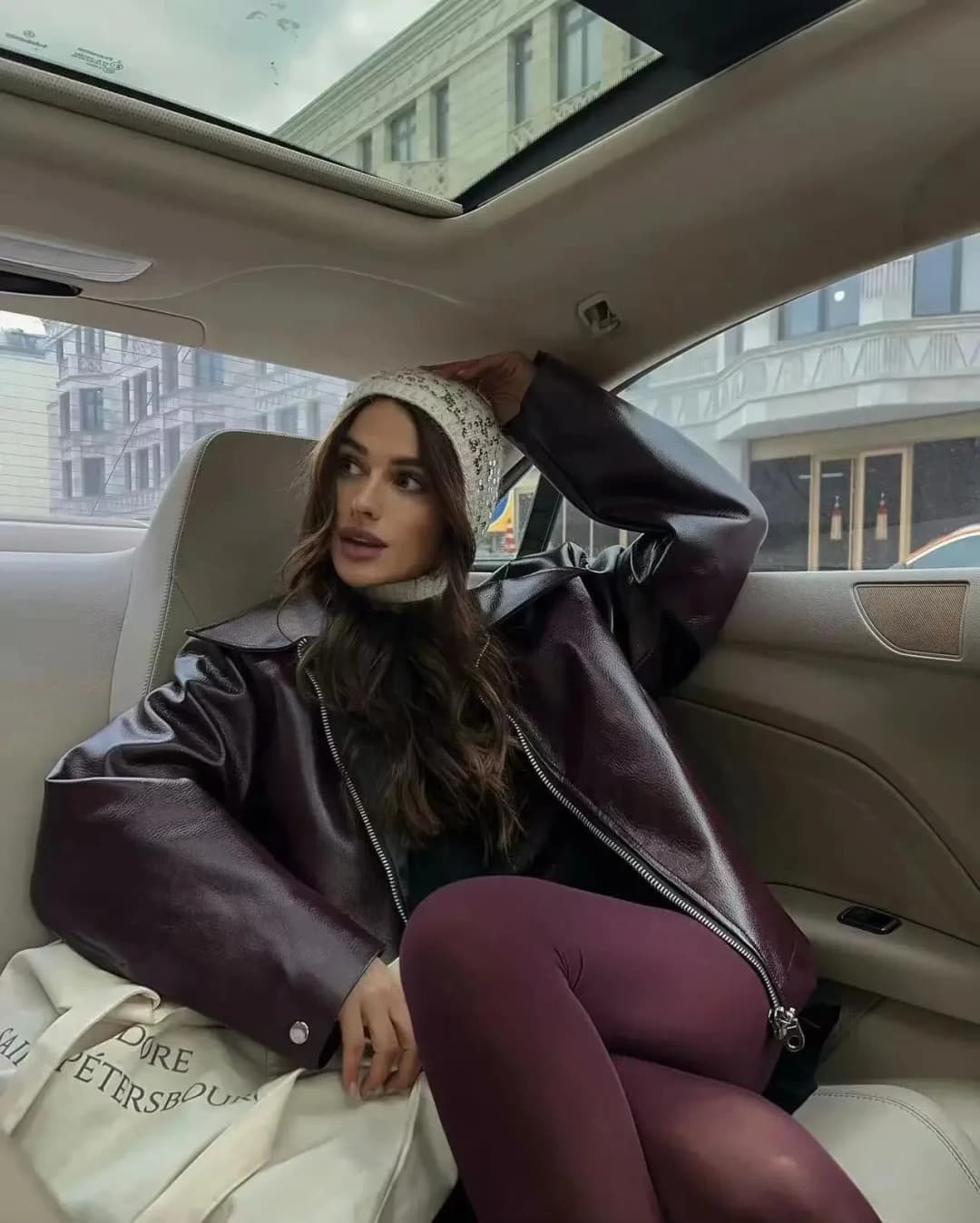 Product Chaqueta de cuero informal