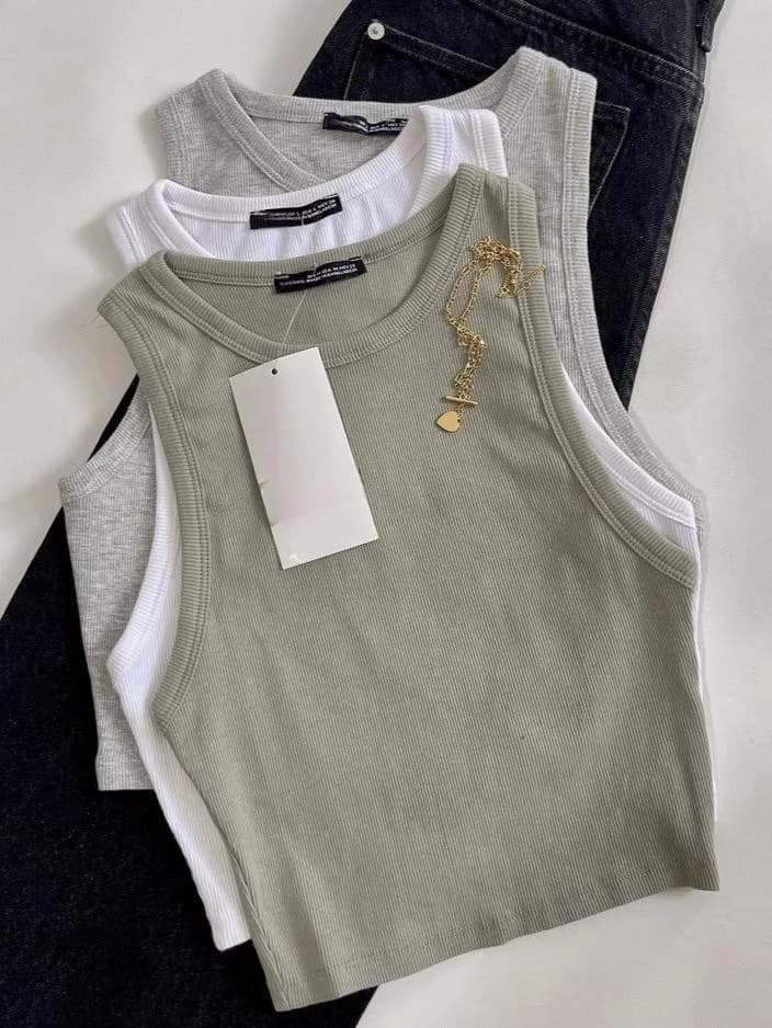 Product Solid colour vest