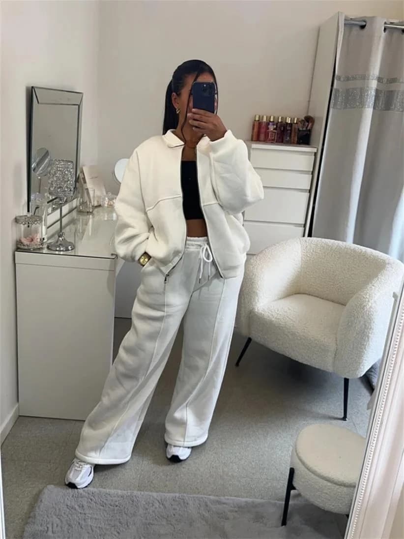 Product Conjunto de chandal blanco