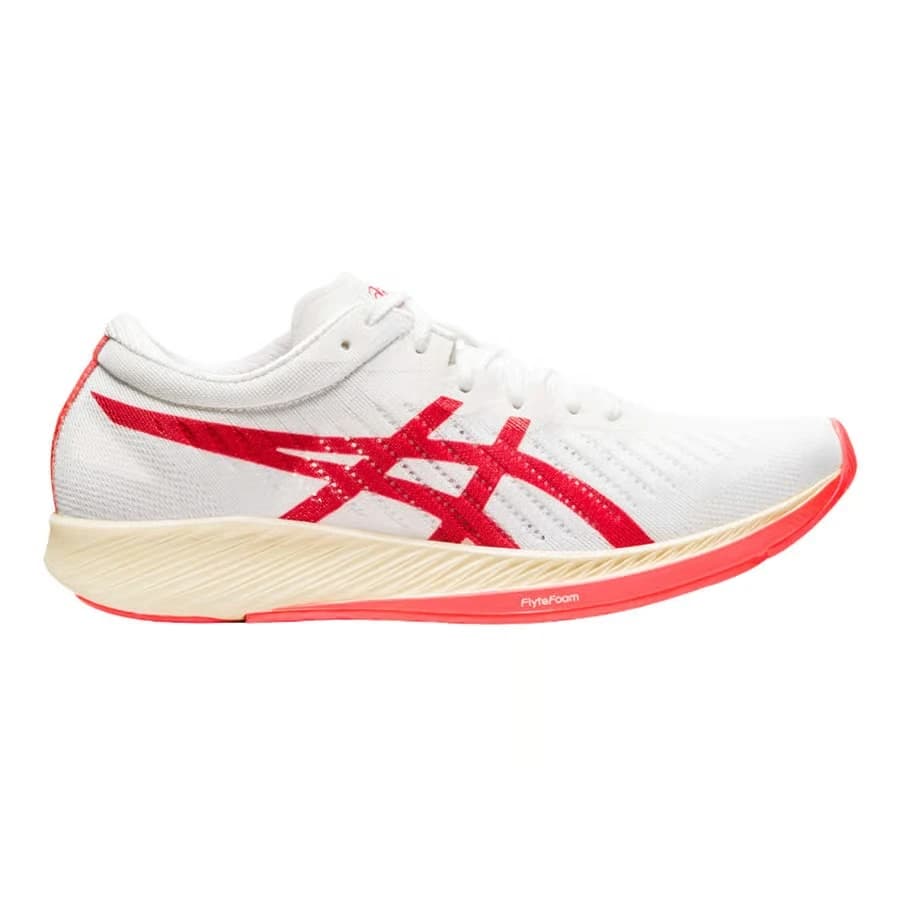 Product Zapatillas ASICS Metaracer blanco rojo