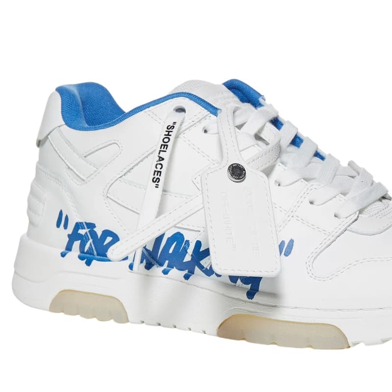 Product Off-White Out Of Office ‘FOR WALKING’ Blue & White