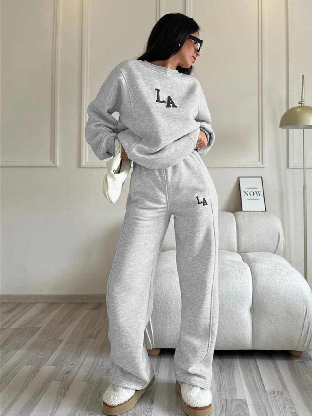 Product Conjunto chándal gris LA