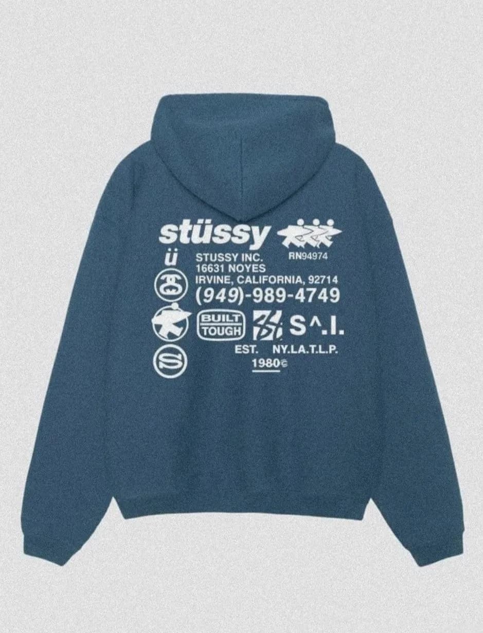 Product Sudadera Stüssy 1980 Azul