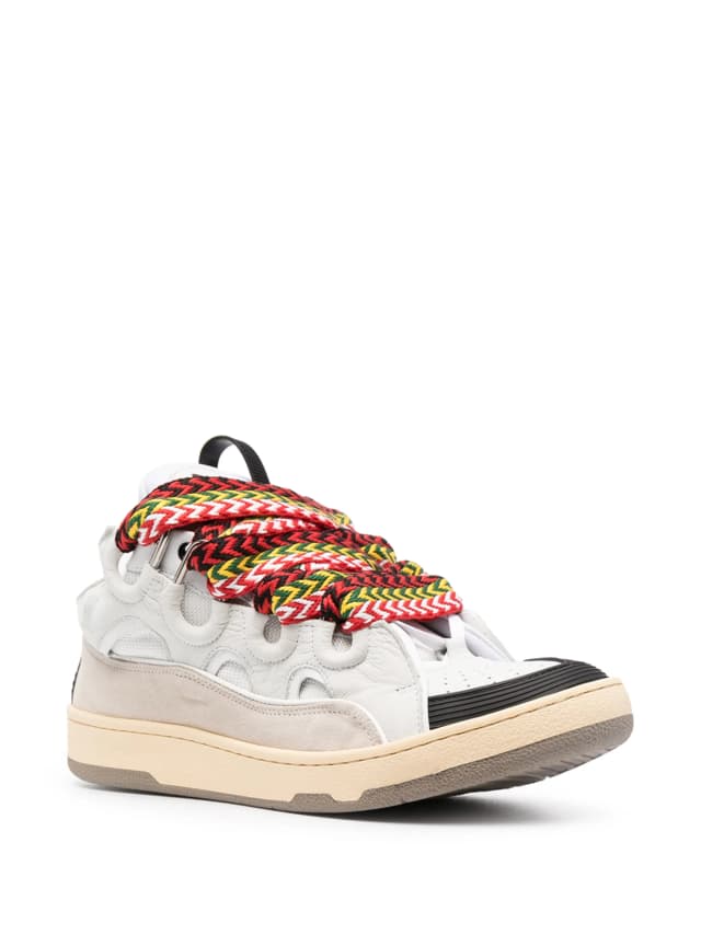 Lanvin zapatillas Curb con ribete de ante