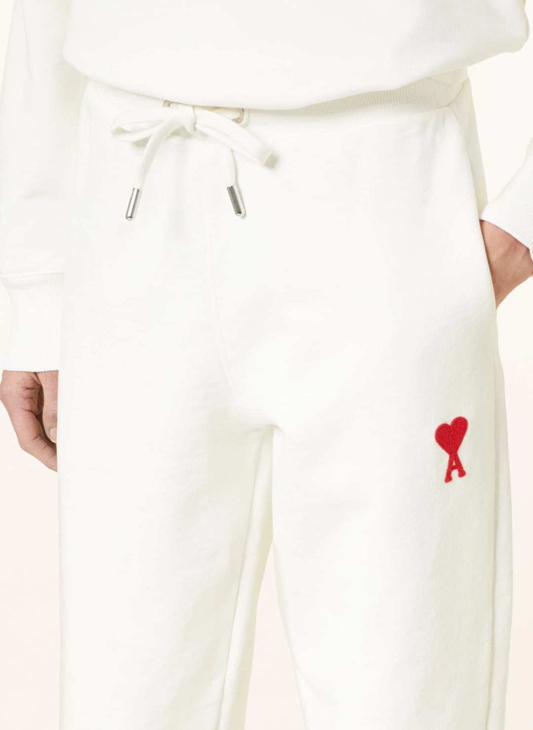 Product Pantalón de Chándal AMI Paris White Ami de Cœur