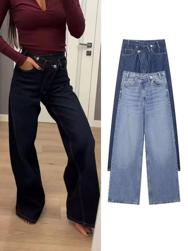 Pantalones vaqueros anchos