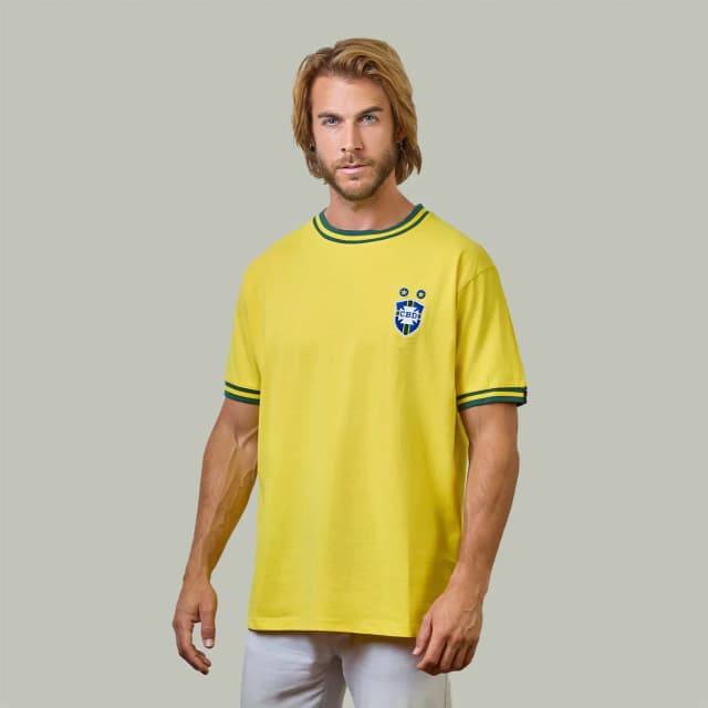 1970 BRAZIL - Camiseta fútbol retro