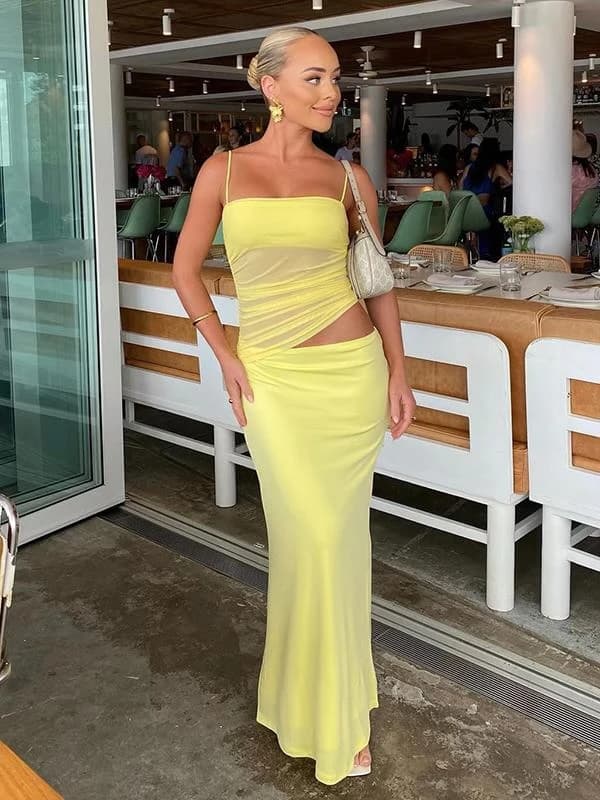 Vestido largo en varios colores