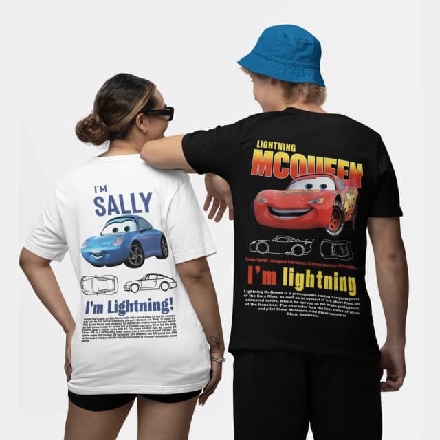 Camisetas de Sally y Mcquee I'm Lightning Cars
