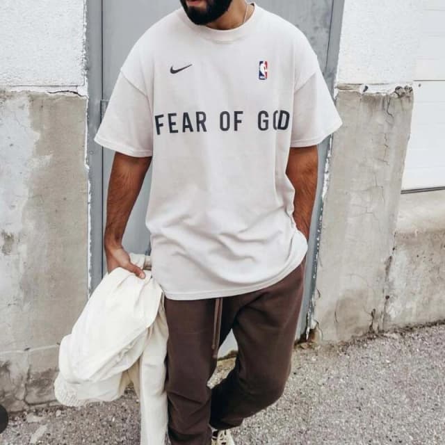 Camiseta de calentamiento FEAR OF GOD x Nike