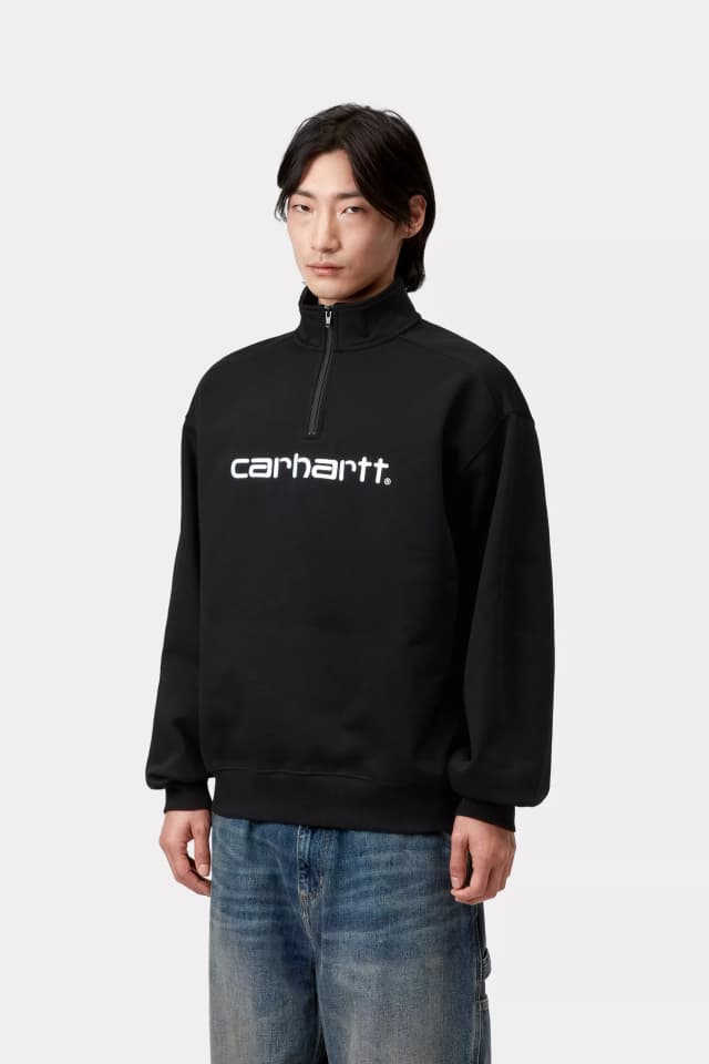 Carhartt Script Half Zip Sweatshirt